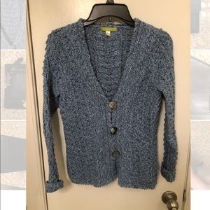 🤍 Sigrid Olsen Blue Sweater